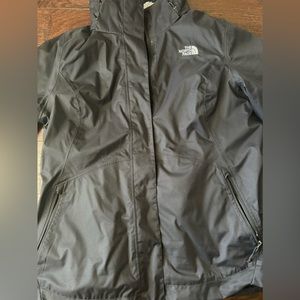 The north face large black triclimate jacket